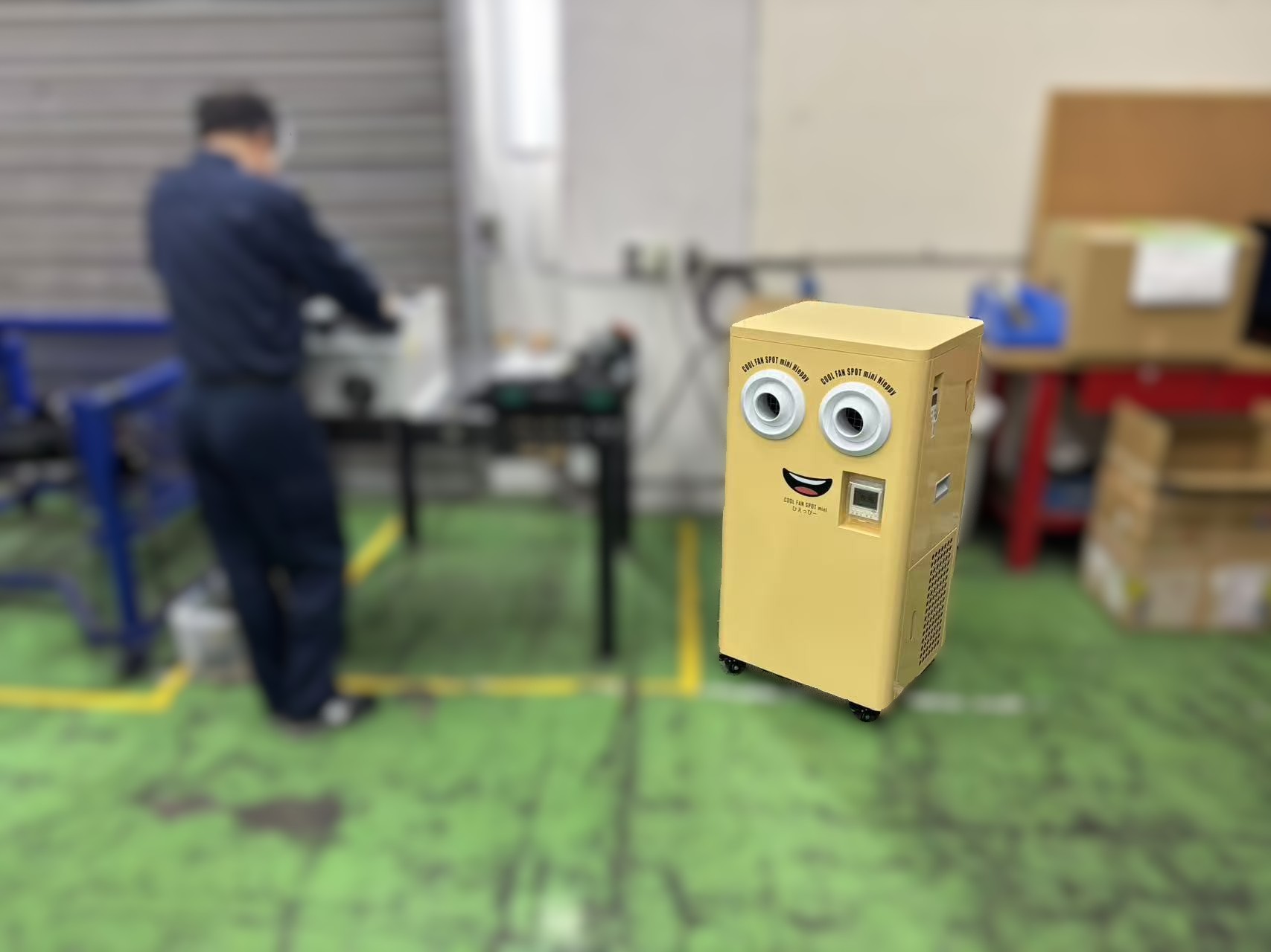 COOL FAN SPOT mini ひえっぴ～™　導入事例